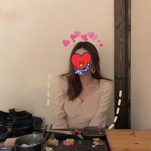 Stylenanda self tie blouse